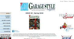 Desktop Screenshot of garagestylemagazine.com