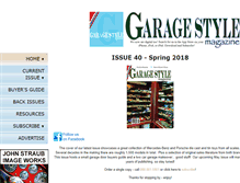 Tablet Screenshot of garagestylemagazine.com